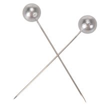 Produkt Szpilki do koralików srebrne Ø10mm 60mm