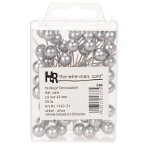 Produkt Szpilki do koralików srebrne Ø10mm 60mm