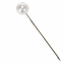 Produkt Szpilki z łbem perłowym Biały Ø15mm 75mm
