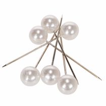 Produkt Szpilki do koralików białe Ø20mm 90mm