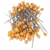 Produkt Igły z główką perłową Ø6mm 65mm pomarańczowe