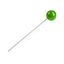 Produkt Perłowe szpilki z główką Apple Green Ø10mm 60mm