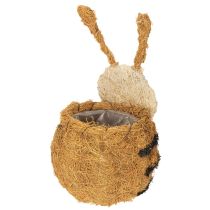 Produkt Doniczka w kształcie pszczoły jako dekoracyjny kosz na rośliny do zabawnych aranżacji wnętrz, wiosna i lato, 24 cm, 2 sztuki