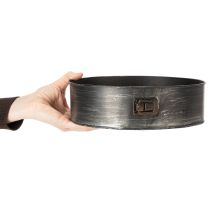 Produkt Doniczka, dekoracyjna forma do pieczenia, forma do sadzenia, metalowa ozdoba Ø24cm H7,5cm