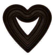 Produkt Roślinne serce "Amora" 45cm brązowe, 1szt