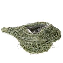 Produkt Naturalne serce roślinne do florystyki z folią, 25cm