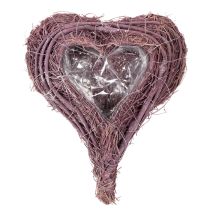 Produkt Serce do roślin z ozdobą foliową do sadzenia 24cm