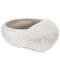 Produkt Doniczka w kształcie serca, odlew kamienny, dekoracyjna, 17 cm