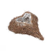 Serce roślinne Serce winorośli Miska na rośliny Natural Salim 21×20,5×6cm