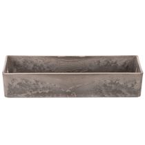 Produkt Kompaktowa, prostokątna taca, wszechstronne zastosowanie do dekoracji i sadzenia, 23 cm