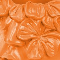 Produkt Doniczka Plant Head Plant Bust Pomarańczowa 13,5×13×14 cm