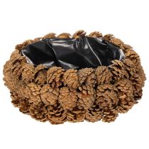 Produkt Okrągła miska do sadzenia w kształcie szyszki, 30 cm