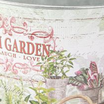 Produkt Doniczka doniczka okrągła metalowa Fresh Garden H21cm