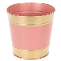Produkt Doniczka metalowa/doniczka/saszetka, Ø13cm, wys.12cm, 4 sztuki