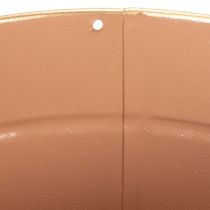 Produkt Doniczka metalowa, Ø17cm, wys.14,5cm, 4 sztuki
