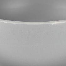 Produkt Doniczka plastikowa, misa na kwiaty, szara, Ø25cm, wys. 12cm