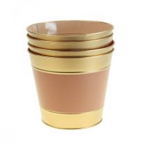 Produkt Sadzarka doniczka metalowa doniczka Ø17cm wys.14,5cm 4szt