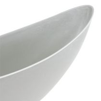 Produkt Doniczka 39cm x 12,5cm wys. 13cm jasnoszara, 1 szt.
