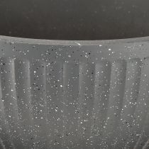 Produkt Doniczka plastikowa antracytowa Ø35cm wys.16,5cm