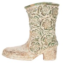 Produkt Doniczka kowbojska z motywem kwiatowym, 24 cm