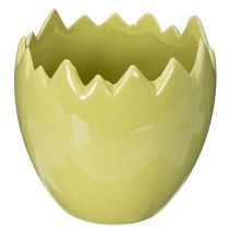 Produkt Doniczka z motywem jajka wielkanocnego do stylowej wiosennej dekoracji Twojego domu, 10 cm, 3 sztuki