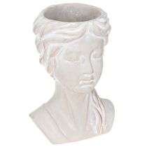Produkt Doniczka żeńska popiersie zabytkowa odlew kamienny wys. 20cm