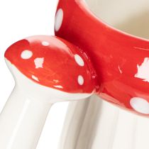 Produkt Kubek ceramiczny z motywem muchomora czerwonego do dekoracji, 10 cm