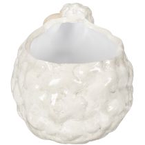 Produkt Doniczka ceramiczna w kształcie owcy, dekoracyjna miska na rośliny do ogrodu i domu, 2 sztuki