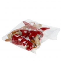 Produkt Grzyby filcowe dekoracyjne czerwone, pomarańczowe 6 szt.