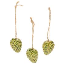 Produkt Szyszkowe zawieszki jako jesienna ozdoba do zawieszenia, 5cm, 3 sztuki