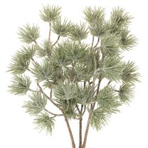 Produkt Sztuczna gałązka jodły, duża gałązka sosny do zimowej dekoracji, 55 cm, 3 sztuki