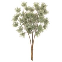 Produkt Sztuczna gałązka jodły, duża gałązka sosny do zimowej dekoracji, 55 cm, 3 sztuki