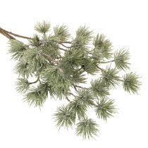 Produkt Sztuczna gałązka jodły, duża gałązka sosny do zimowej dekoracji, 55 cm, 3 sztuki