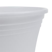 Produkt Doniczka plastikowa „Irys” biała Ø29cm W24cm, 1szt