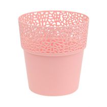 Doniczka plastikowa różowa Ø14,5cm H15,5cm 1szt.