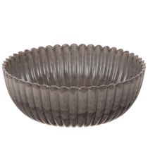 Produkt Miska okrągła, ryflowana, dekoracyjna do kompozycji kwiatowych, 20 cm, 2 sztuki