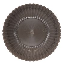 Produkt Miska okrągła, ryflowana, dekoracyjna do kompozycji kwiatowych, 20 cm, 2 sztuki