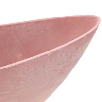 Miska ozdobna, miska do roślin, różowa 55cm x 14,5cm W17cm