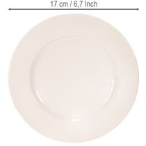 Produkt Okrągłe, proste talerze do dekoracji i małych aranżacji, 17 cm, 6 sztuk