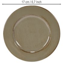 Produkt Małe talerzyki do dekoracji i prezentacji, 17 cm, 6 sztuk