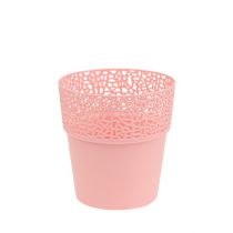 Doniczka plastikowa różowa Ø11,5cm H12,5cm 1szt.