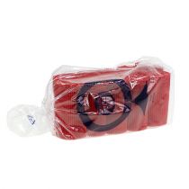 Produkt Mankiety plisowane czerwone 8,5cm 100 sztuk