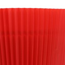 Plisowane mankiety czerwone 14,5cm 100szt.