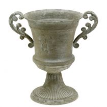 Produkt Antyczny kubek szary Ø16,8cm W24,8cm
