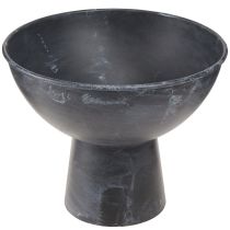 Produkt Misa kubkowa metalowa miska na rośliny antracytowa Ø20,5cm 2szt