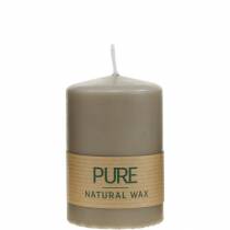 Produkt Czysta świeca pieńkowa brązowa 90/60 świeca z naturalnego wosku, trwała dekoracja świecy rzepakowej ze stearyny