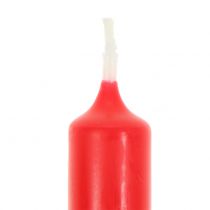 Produkt Świece Piramida czerwone 24 szt