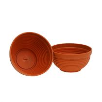 Produkt Miska plastikowa R terakota Ø19cm, 10 sztuk