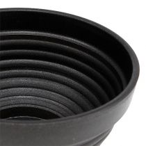 R Miska plastikowa antracytowa Ø13cm, 10 szt.