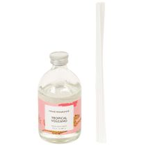 Produkt Dyfuzor zapachowy do pomieszczeń o egzotycznym zapachu kokosa i mango zapewniający długotrwałą świeżość w domu, 19 cm, 2 sztuki